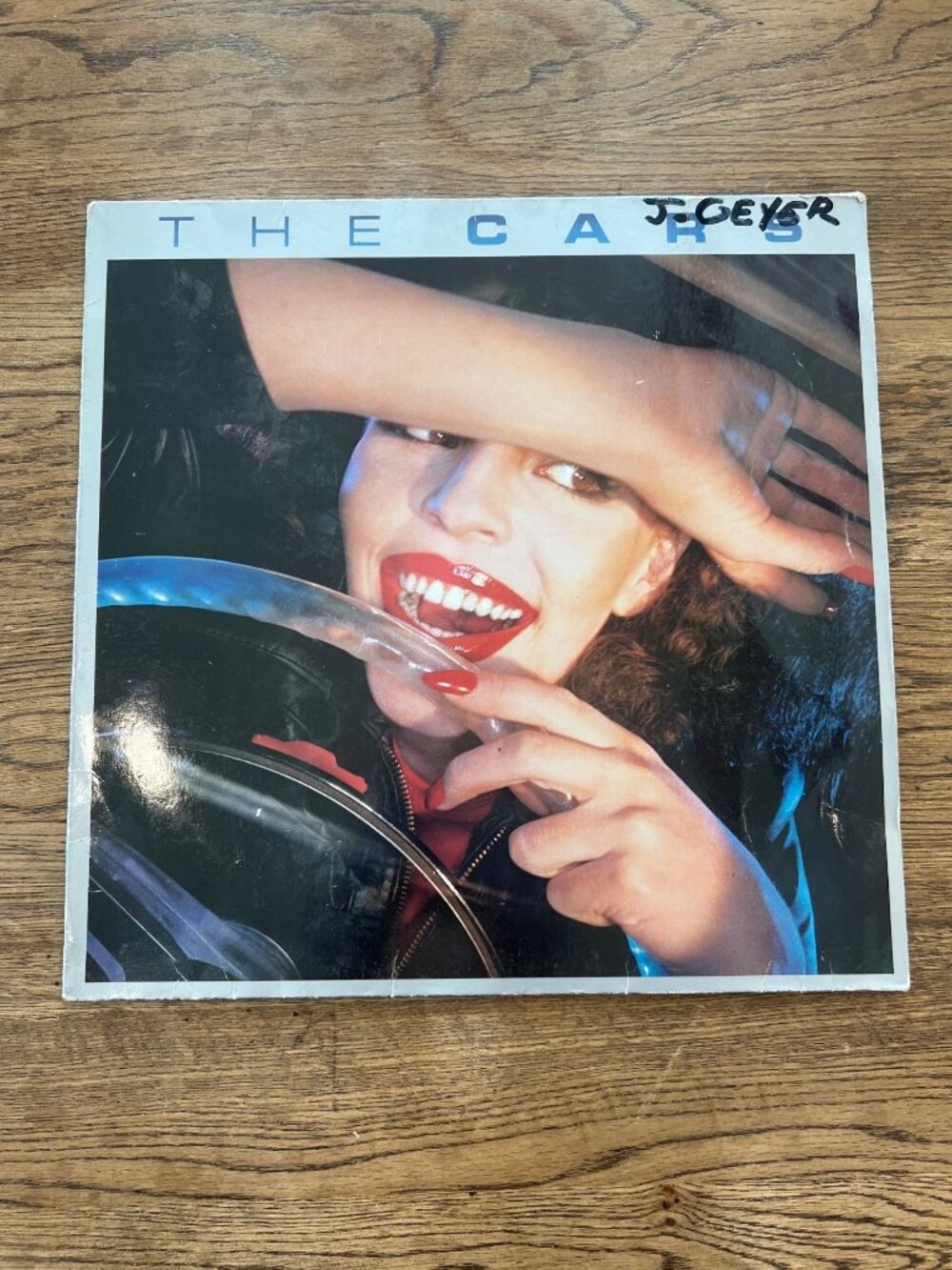The Cars Self-Titled Album Vinyl Record Stereo Elektra ELK 52 088 1978 Rock